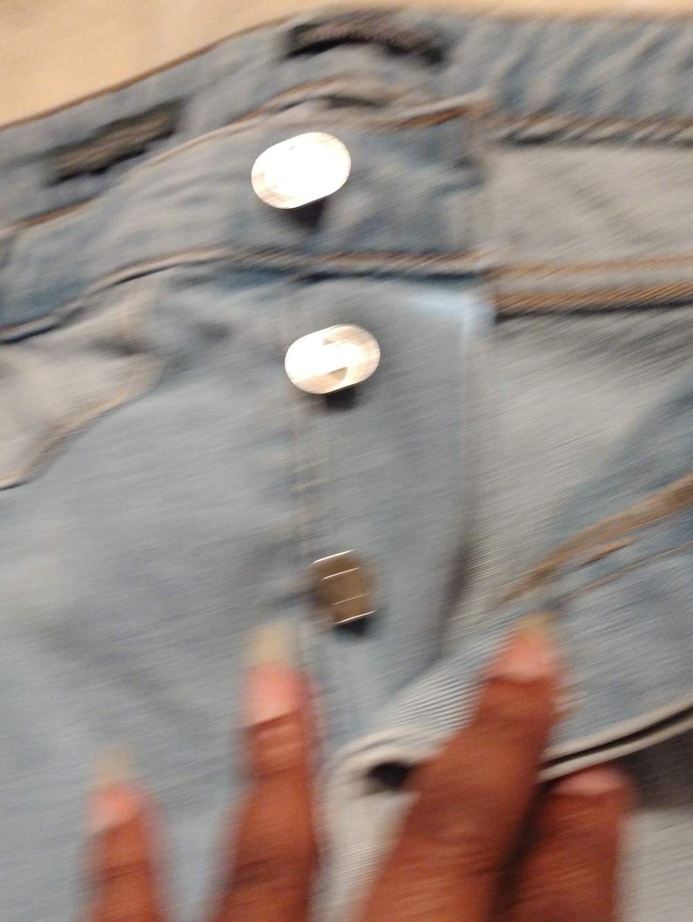 wild fable Light Wash Button-Front Denim Shorts